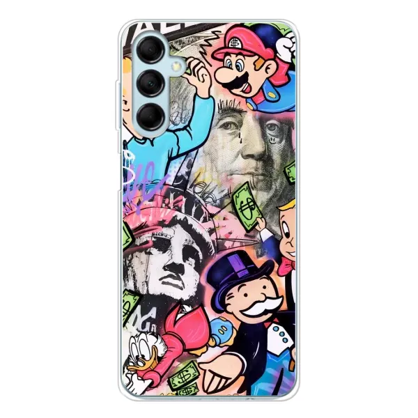 Чохол з принтом «Monopoly man» для Samsung Galaxy M16