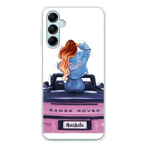 Чехол с печатью для Samsung Galaxy M16 - (Мода) (AlphaPrint) (На машине)