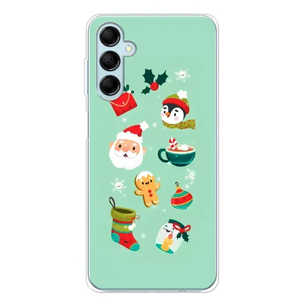 Чехол с принтом «Настроение НГ» для Samsung Galaxy M16