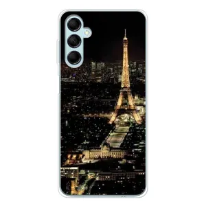 Чехол Эйфелева Башня для Samsung Galaxy M16 - (AlphaPrint) (Ночной Париж)
