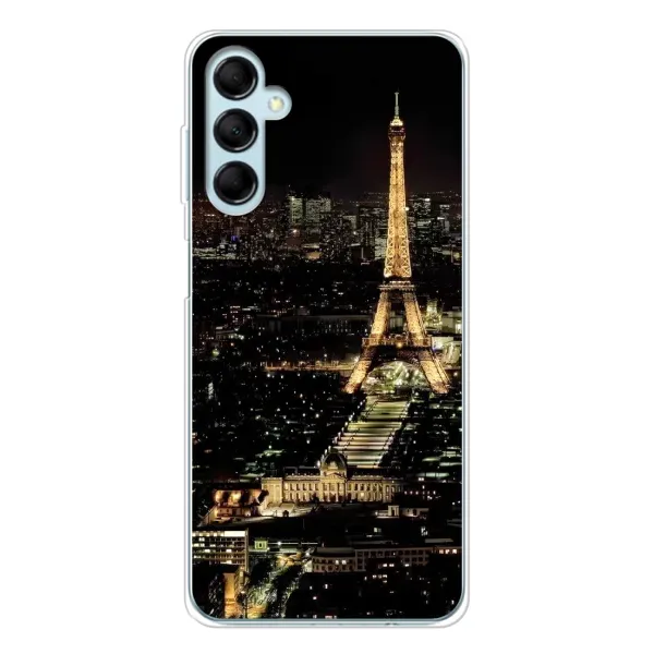 Чохол з принтом «Нічний Париж» для Samsung Galaxy M16
