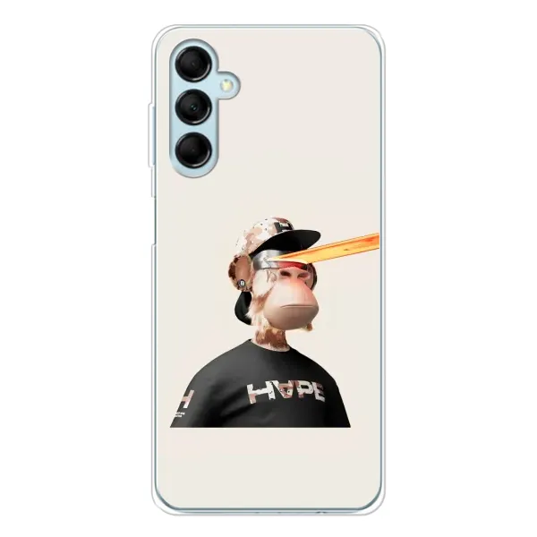 Чехол с принтом «обезьяна NFT в очках» для Samsung Galaxy M16