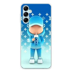 Крутые Чехлы Луи Виттон для Samsung Galaxy M16 (AlphaPrint) (Парень LV)