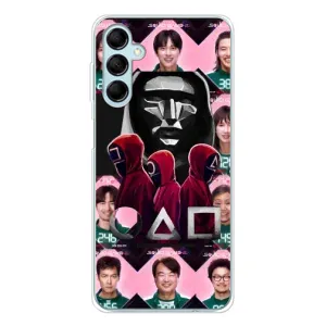 Чехол с принтом «Участники Игра кальмара» для Samsung Galaxy M16
