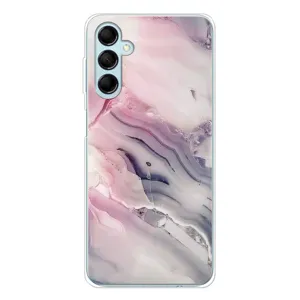 Мраморный чехол на Samsung Galaxy M16 (VPrint) (Пурпурный Мрамор)