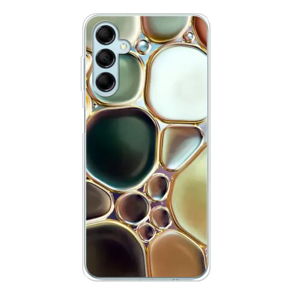 Чехол с принтом «Радужный Мрамор» для Samsung Galaxy M16