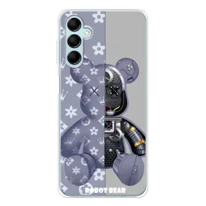 Крутые Чехлы Луи Виттон для Samsung Galaxy M16 (AlphaPrint) (Робот Мишка)