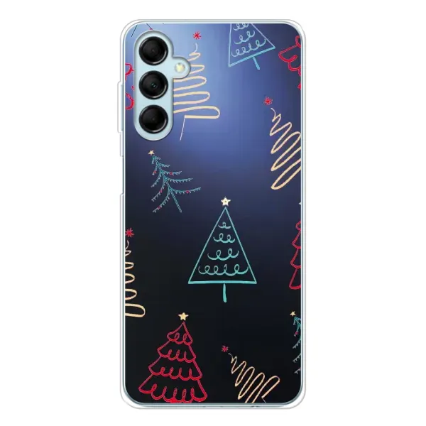 Чехол с принтом «Рождественские елки» для Samsung Galaxy M16