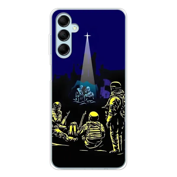 Чехол с принтом «Рождество в Украине» для Samsung Galaxy M16