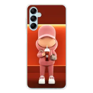 Крутые Чехлы Луи Виттон для Samsung Galaxy M16 (AlphaPrint) (С Кофе)