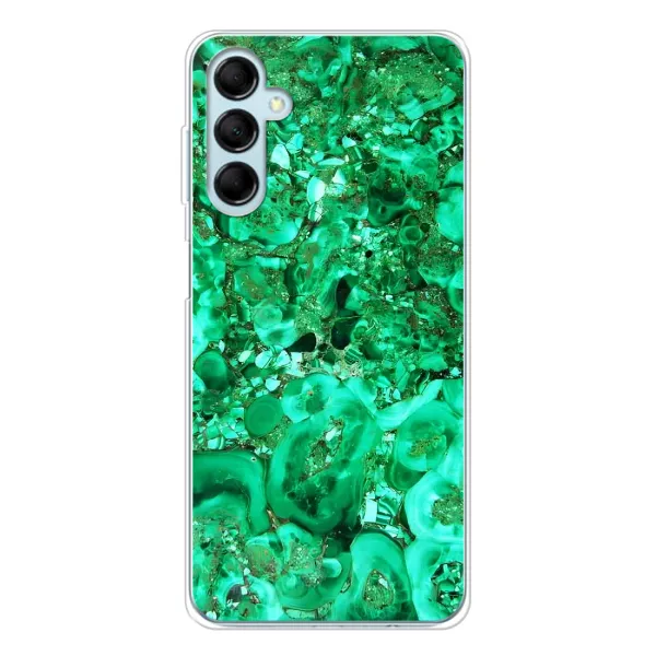 Чехол с принтом «Салатный Мрамор» для Samsung Galaxy M16