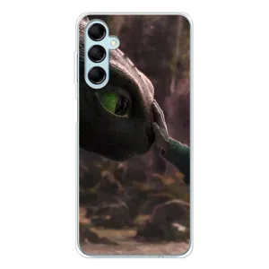 Чехол как приручить дракона на Samsung Galaxy M16 (Сцена с драконом)