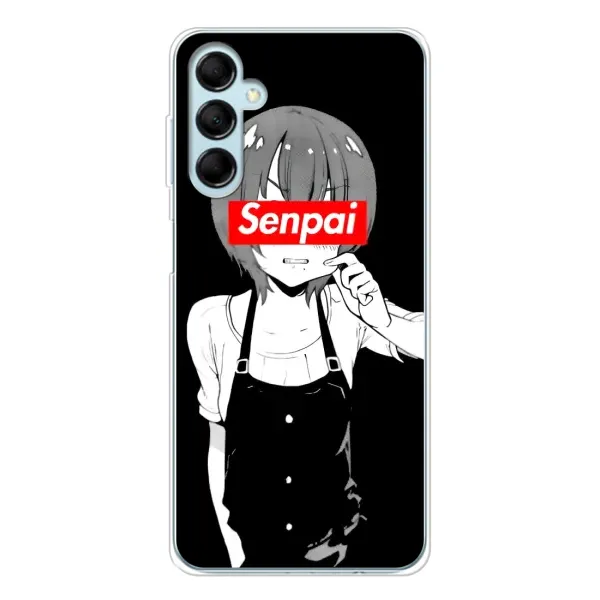 Чохол з принтом «Senpai» для Samsung Galaxy M16