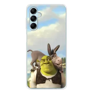 Чехол с принтом «Шрек и Осел» для Samsung Galaxy M16