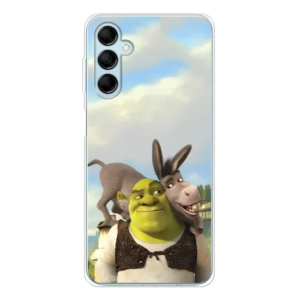 Чехол с принтом «Шрек и Осел» для Samsung Galaxy M16
