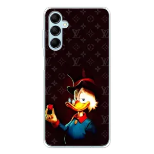 Чехлы для Samsung Galaxy M16 - Скрудж МакДак Louis Vuitton (PREMIUMPrint) (Скрудж с бриллиантом)