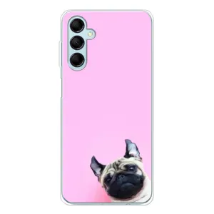 Чехлы с собаками для Samsung Galaxy M16 (VPrint) (Смешная собака)