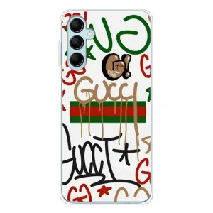 Брендновые Чехлы для Samsung Galaxy M16 - (PREMIUMPrint) (Стиль GUUCI)