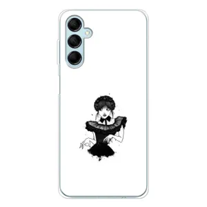Чехлы Венсдей на Samsung Galaxy M16 Уэнсдей (AlphaPrint) (танец Уэнздей)