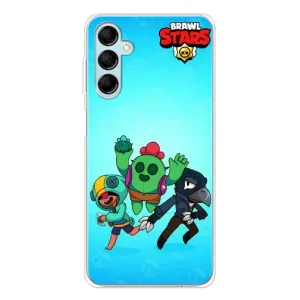 Чехлы Brawl Stars для Samsung Galaxy M16 (AlphaPrint) (Тріо героїв)