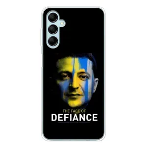 Чехол для Samsung Galaxy M16 (AlphaPrint - с принтом Зеленского) (В. Зеленский)