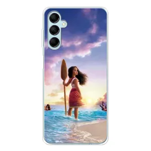 Чехол с мультфильмом Моана Samsung Galaxy M16 (Моана с веслом)