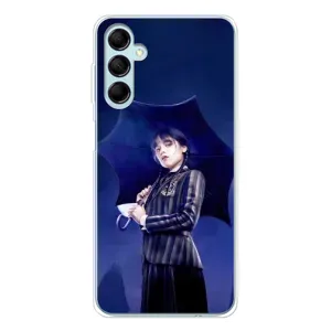 Силиконовый чехол с картинкой для Samsung Galaxy M16 (Венсдей)