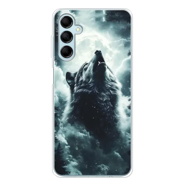 Чохол з принтом «Вовк у хмарах» для Samsung Galaxy M16 Чохол з принтом «Вовк у хмарах» для Samsung Galaxy M16