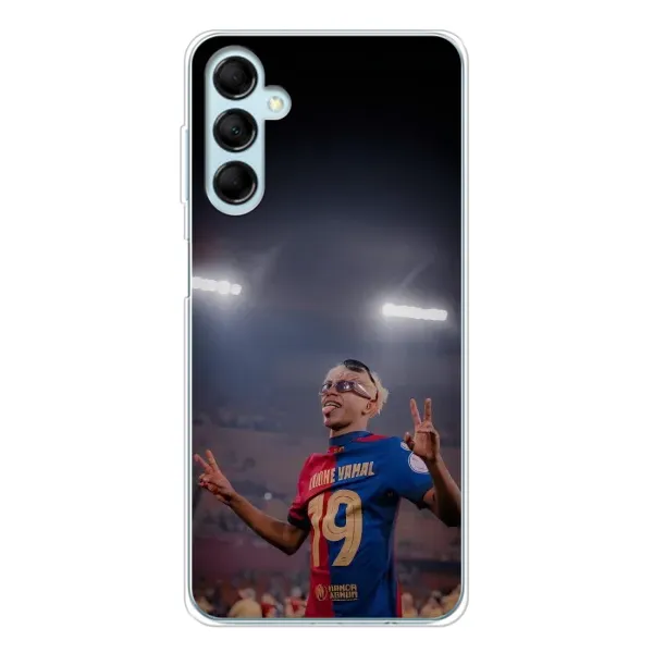 Чехол с принтом «Ямаль на стадионе» для Samsung Galaxy M16