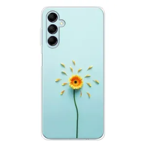 Чехлы с Цветами для Samsung Galaxy M16 (VPrint) (Желтый цветок)
