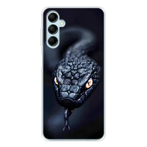 Чохол з принтом «Чорна змія» для Samsung Galaxy M16 Чохол з принтом «Чорна змія» для Samsung Galaxy M16