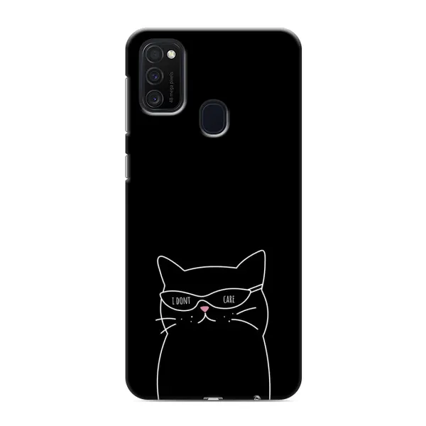 Чохол з принтом «Байдужий кіт» для Samsung Galaxy M21 Чохол з принтом «Байдужий кіт» для Samsung Galaxy M21