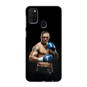 Чехол с картинкой Александр Усик для Samsung Galaxy M21 (Боксер Усик)