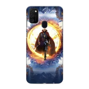 Чехлы с героями Марвел Samsung Galaxy M21 (VPrint) (Доктор Стрендж)