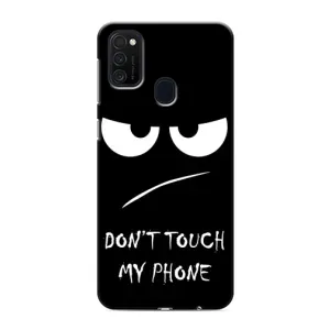 Чохол з принтом «Dont Touch» для Samsung Galaxy M21