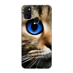 Чехлы с Котиками для Samsung Galaxy M21 (VPrint) (Глаз кота)