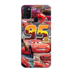 Силіконовий чохол Маквін для Samsung Galaxy M21 (Колаж Блискавка Маквін)