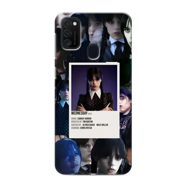 Чохол з принтом «колаж Венздей» для Samsung Galaxy M21