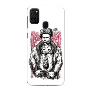 Чохли для Samsung Galaxy M21 с принтом Тараса Шевченко (AlphaPrint) (Козак Шевченко)