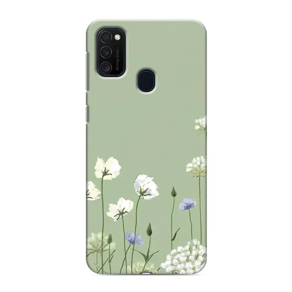 Чохол з принтом «Квіти на зеленому» для Samsung Galaxy M21 Чохол з принтом «Квіти на зеленому» для Samsung Galaxy M21