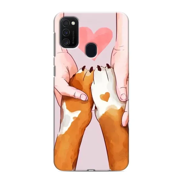 Чехол с принтом «Любовь к собакам» для Samsung Galaxy M21