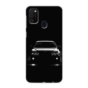 Чохол для Самсунг Галаксі М21 - з принтом БМВ (AlphaPrint) (Машина BMW)