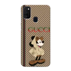 Чохли GUCCI для Самсунг Галаксі М21 (AlphaPrint) (Mickey GUCCI)