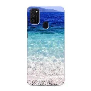 Силіконовий чохол з КАРТИНКАМИ літо для Samsung Galaxy M21 (AlphaPrint) (Море)