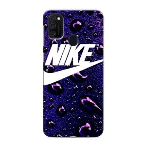 Чехол для Samsung Galaxy M21 - с принтом Найк (AlphaPrint) (Найк принт)