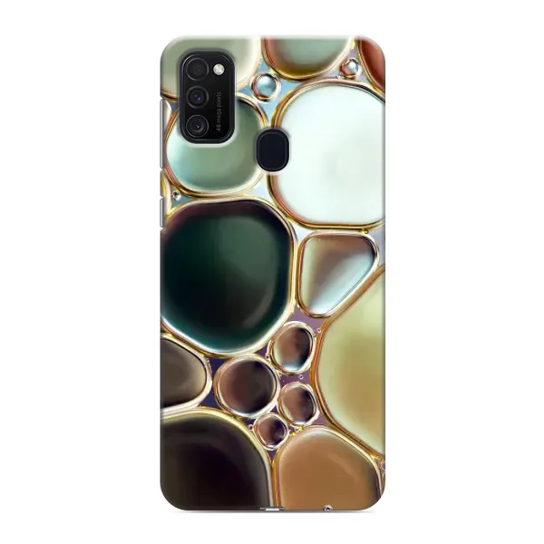 Чохол з принтом «Радужний Мрамор» для Samsung Galaxy M21 Чохол з принтом «Радужний Мрамор» для Samsung Galaxy M21