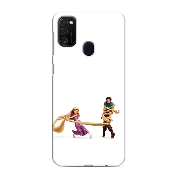 Чехол с принтом «Рапунцель и Флин» для Samsung Galaxy M21