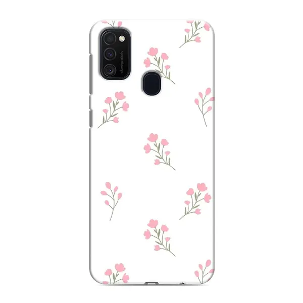 Чохол з принтом «Рожеві квіти» для Samsung Galaxy M21 Чохол з принтом «Рожеві квіти» для Samsung Galaxy M21