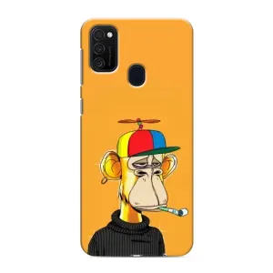 Чохли з Мавпами NFT для Samsung Galaxy M21 (AlphaPrint) (Нудна мавпа NFT)
