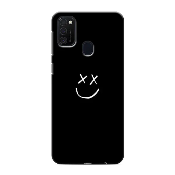 Чохол з принтом «Смайл» для Samsung Galaxy M21